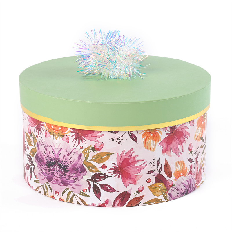 Round Gift Boxes With Lids