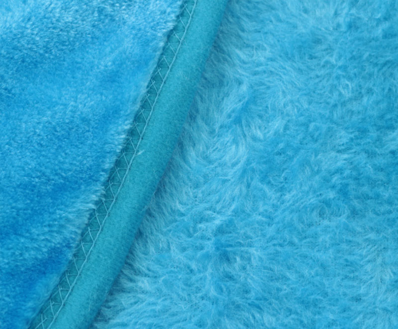150*200cm or customized polyester solid raschel blanket 1150107