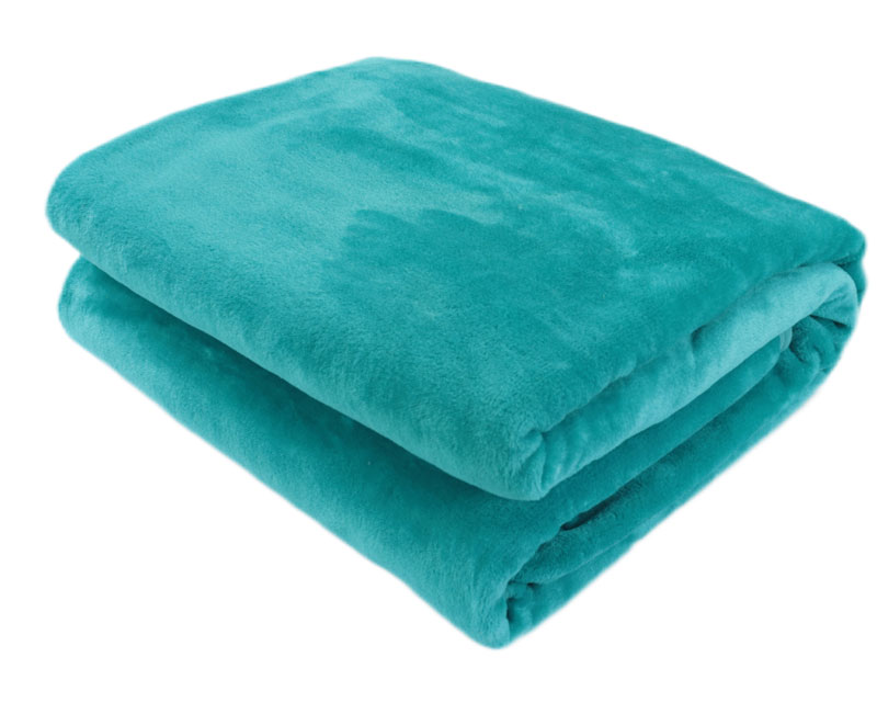 100% polyester solid raschel blanket 1150110