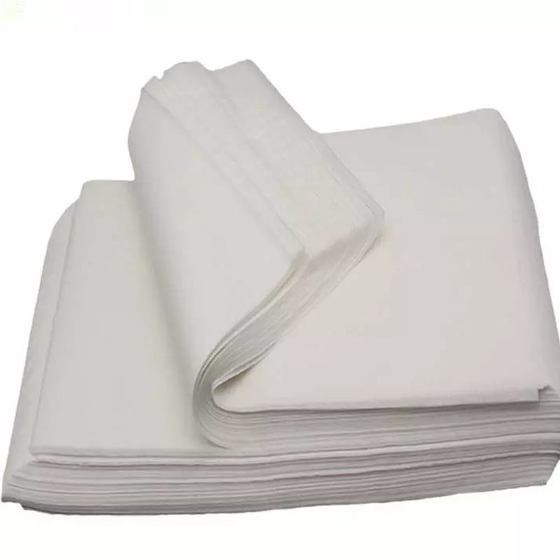 Strong absorbent non-woven cotton towel