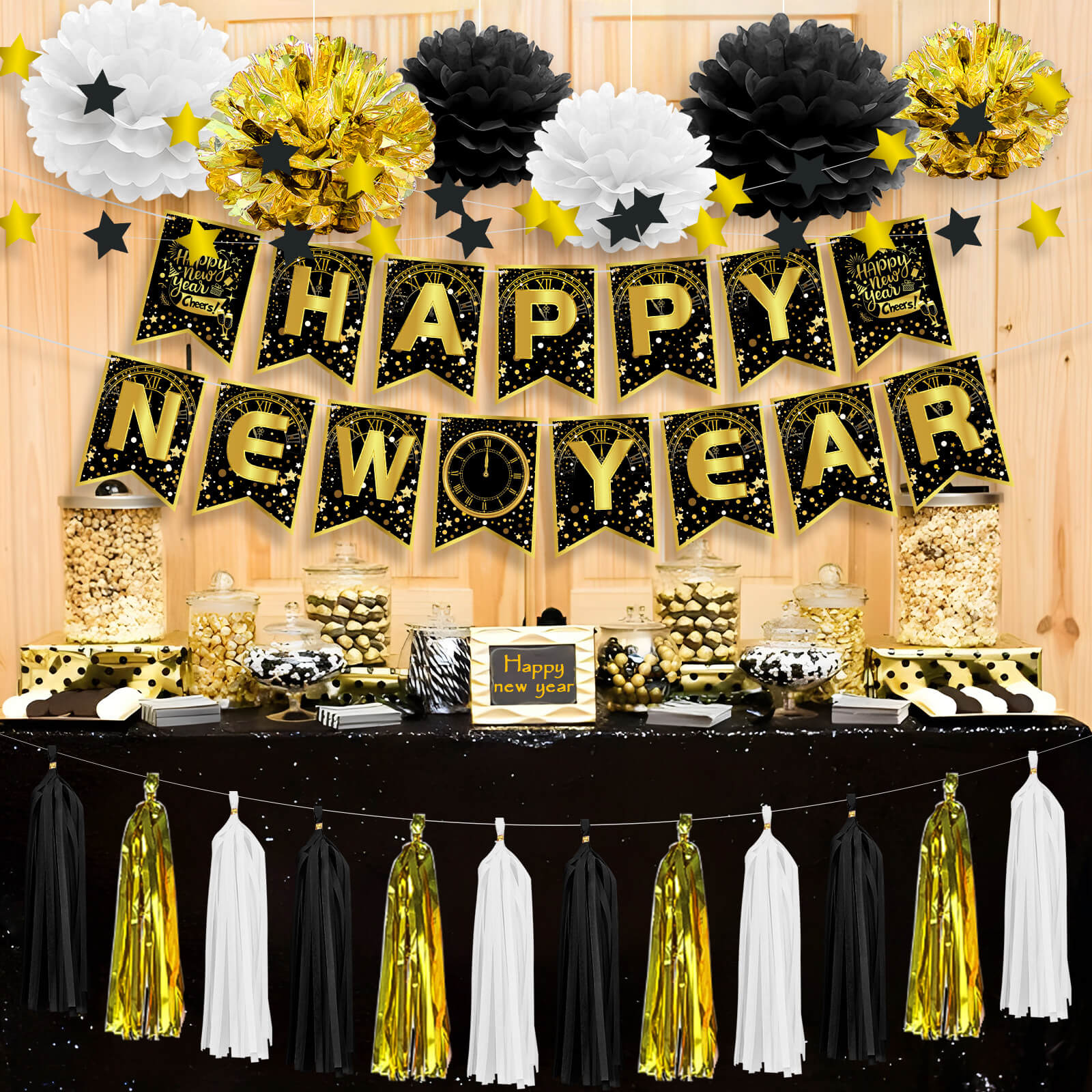 New Years Eve Banner Paper