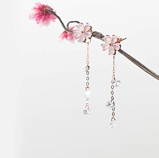 cherry blossom earrings 