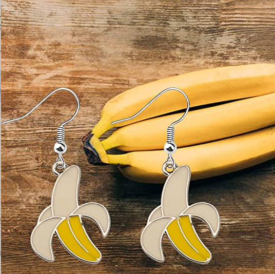 Banana Earrings