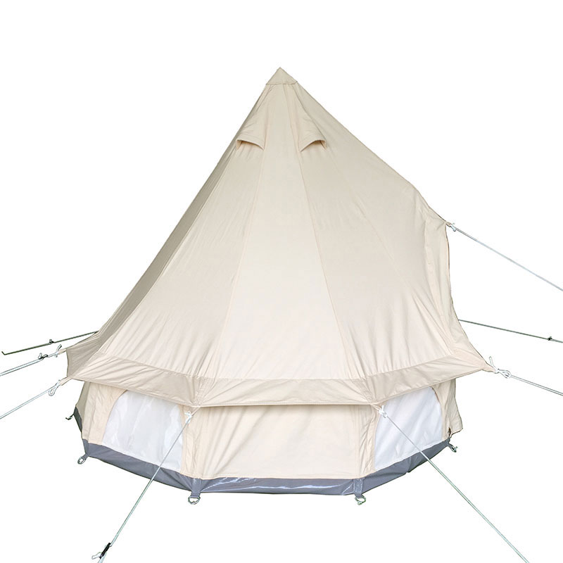 1.5m Mini Canvas bell tent glam camp