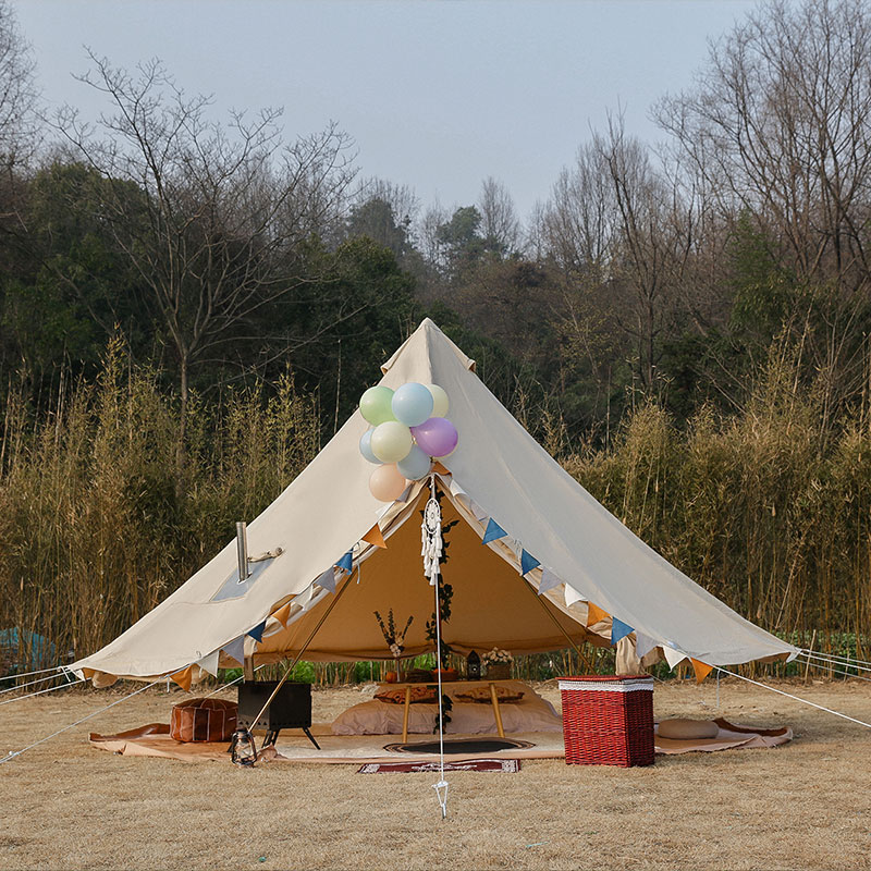 emperor bell tent inner glam camp