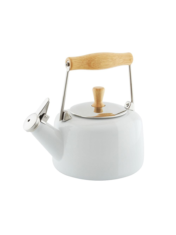 Wooden handle kettle