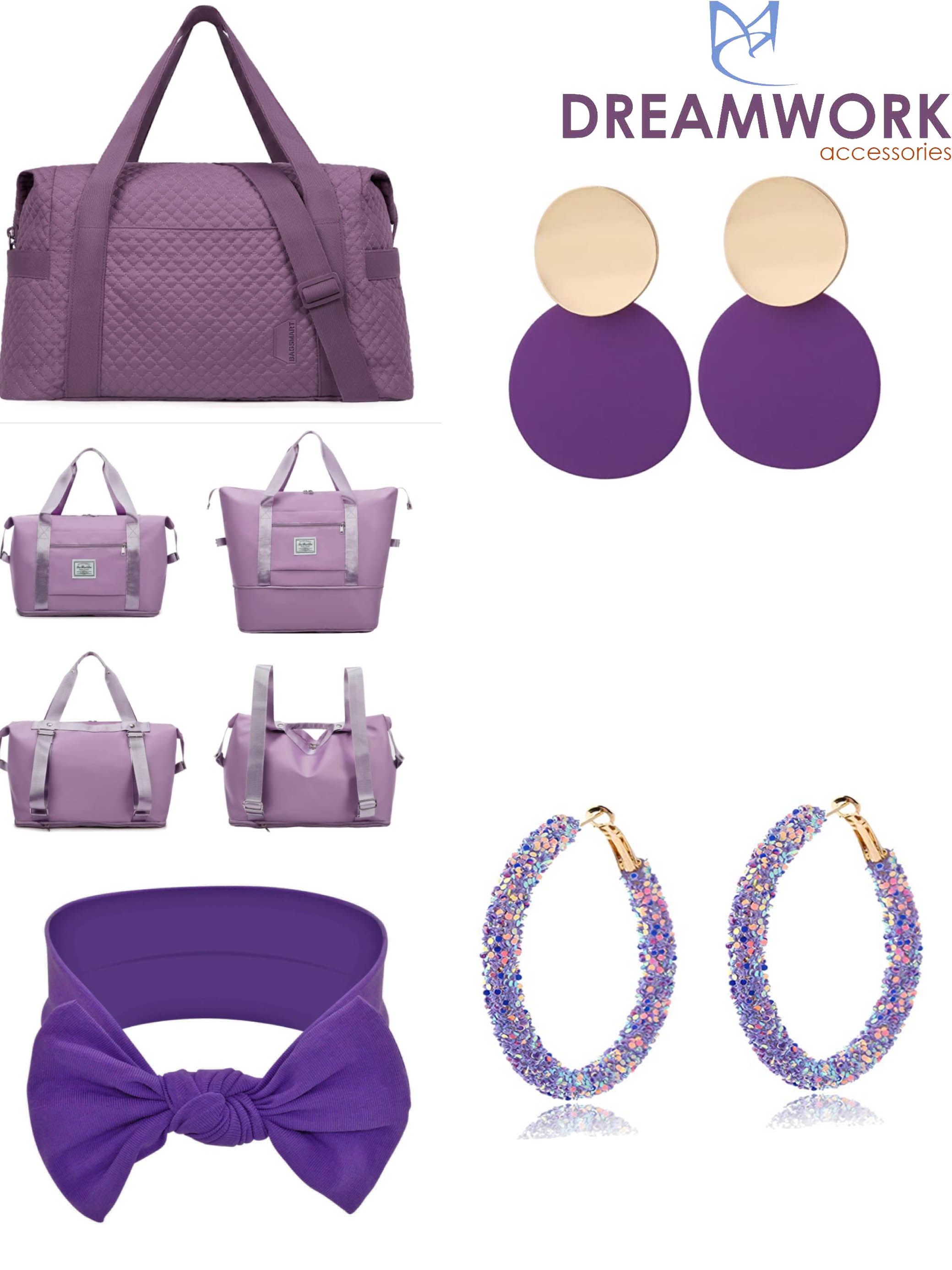 Purple series accessories jewelry