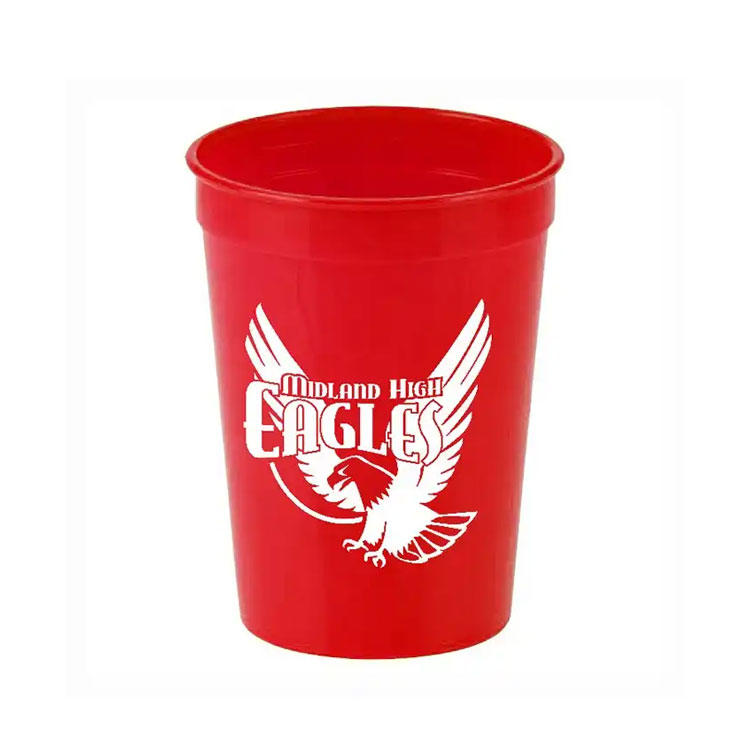 OEM custom low price stadium cup plastic party event cup with logo