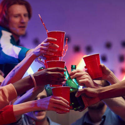 Red Drinking Cups for Party
